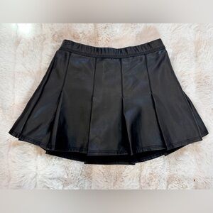 Abercrombie Faux Leather Girls Skirt
